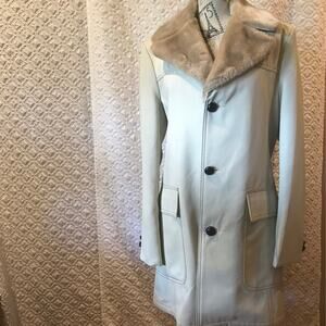 Vintage Campus Faux Fur Unisex coat.